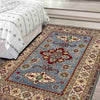 Hand knotted Kazak Carpet 4' 0" x 5' 11" ft / 121 x 180 cm - No. R37367
