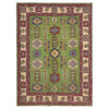 Handmade Kazak Area Rug 5' 8" x 8' 4" ft / 173 x 253 cm - No. R37374