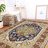 Hand Knotted Persian Heriz Area Rug 3' 11" x 5' 10" ft / 120 x 178 cm - No. R37376
