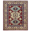 Hand knotted Kazak Rugs 5' 0" x 6' 6" ft / 153 x 198 cm - No. R37377
