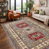 Hand knotted Kazak Rugs 3' 9" x 6' 7" ft / 115 x 200 cm - No. R37378
