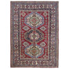 Hand knotted Kazak Carpet 4' 11" x 7' 3" ft / 151 x 220 cm - No. R37390