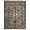 Hand knotted Kazak Rugs 4' 9" x 6' 4" ft / 144 x 192 cm - No. R37401