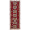 Hand knotted Kazak Runner Carpet 2' 8" x 8' 4" ft / 81 x 253 cm - No. R37406