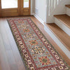 Grey Color Kazak Runner Rug 2' 2" x 6' 1" ft / 65 x 186 cm - No. R37408