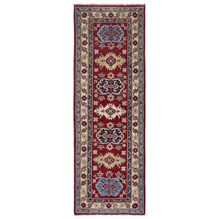 Handmade Kazak Area Runner Rug 2' 0" x 5' 10" ft / 60 x 179 cm - No. R37417