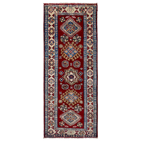 Oriental Kazak Runner Rug 1' 10" x 5' 1" ft / 56 x 156 cm - No. R37420