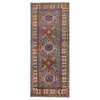Hand Knotted Kazak Oriental Runner Rug 2' 6" x 6' 4" ft / 76 x 193 cm - No. R37424