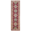 Handmade Kazak Area Runner Rug 2' 6" x 9' 7" ft / 77 x 293 cm - No. R37427