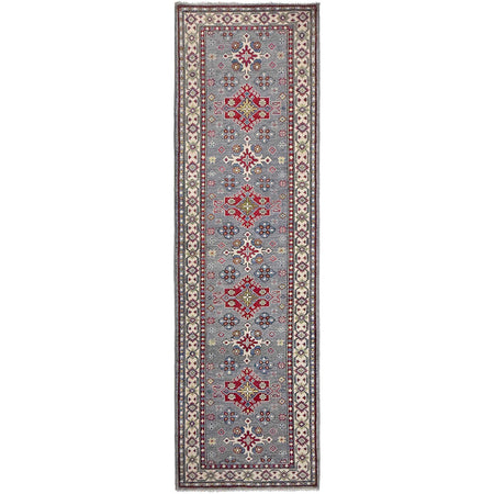 Hand knotted Kazak Runner Rugs 2' 8" x 9' 6" ft / 82 x 290 cm - No. R37433