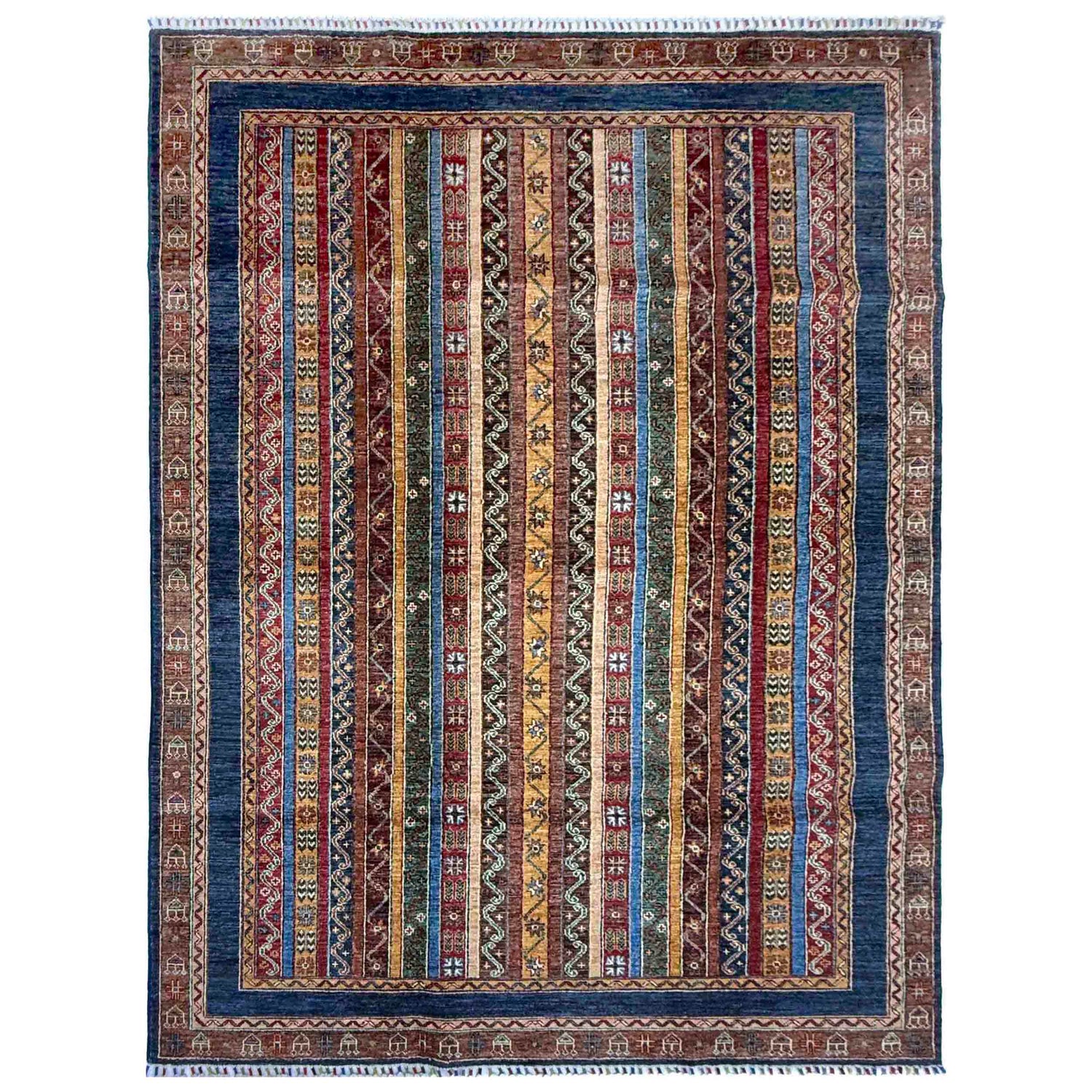 Oriental Shawl Luxury Rug 5' 7" x 7' 9" ft / 171 x 235 cm - No. R37460
