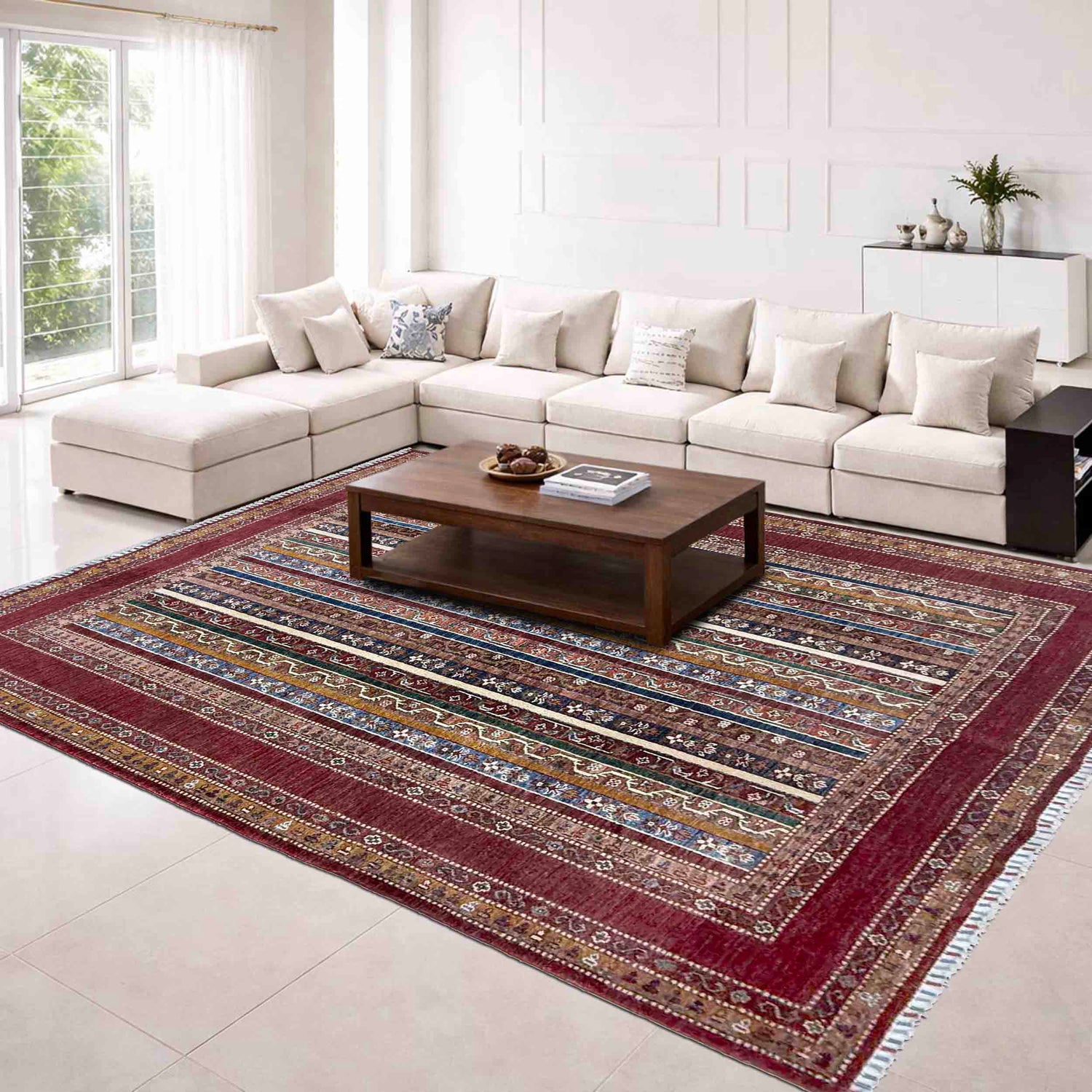 Artisan Shawl Handcrafted Rug 5' 9" x 7' 9" ft / 175 x 235 cm - No. R37461