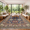 Blue Color Kazak Rug 6' 6" x 10' 4" ft / 198 x 314 cm - No. R37467