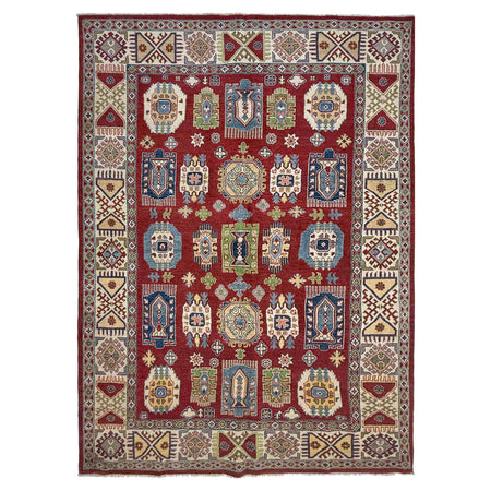 Oriental Kazak Rug 6' 6" x 10' 1" ft / 198 x 308 cm - No. R37469