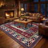 Red Color Kazak Rug 6' 4" x 9' 7" ft / 192 x 291 cm - No. R37472