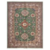 Hand knotted Kazak Carpet 6' 6" x 9' 9" ft / 197 x 296 cm - No. R37476