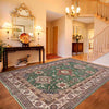 Hand knotted Kazak Carpet 6' 6" x 9' 9" ft / 197 x 296 cm - No. R37476