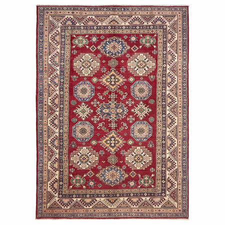 Hand knotted Kazak Rugs 6' 4" x 9' 11" ft / 192 x 302 cm - No. R37477
