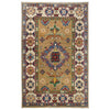 Hand knotted Kazak Carpet 2' 7" x 4' 3" ft / 78 x 130 cm - No. R37484