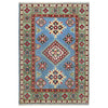 Handmade Kazak Area Rug 2' 7" x 3' 11" ft / 78 x 120 cm - No. R37485