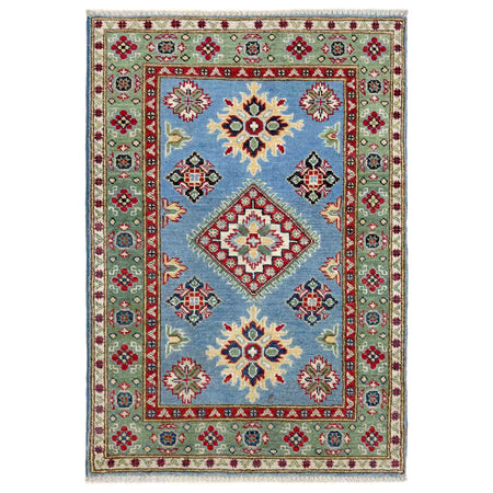 Handmade Kazak Area Rug 2' 7" x 3' 11" ft / 78 x 120 cm - No. R37485