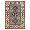 Blue Color Kazak Rug 2' 7" x 3' 9" ft / 78 x 115 cm - No. R37487