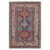 Hand Knotted Kazak Oriental Rug 2' 7" x 4' 0" ft / 80 x 123 cm - No. R37489