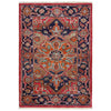 Hand Woven Heriz Design Carpet 2' 7" x 4' 1" ft / 78 x 125 cm - No. R37497