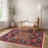 Hand Woven Heriz Design Carpet 2' 7" x 4' 1" ft / 78 x 125 cm - No. R37497