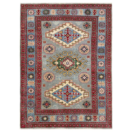 Oriental Kazak Rug 3' 3" x 4' 9" ft / 100 x 146 cm - No. R37503