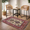 Hand knotted Kazak Carpet 3' 4" x 4' 7" ft / 102 x 140 cm - No. R37505