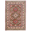 Brown Color Kazak Rug 3' 2" x 4' 11" ft / 96 x 149 cm - No. R37510