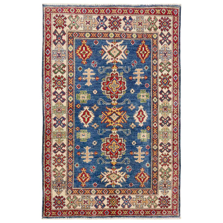 Hand Knotted Kazak Oriental Rug 2' 11" x 4' 9" ft / 90 x 146 cm - No. R37511