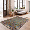 Gray Color Kazak Rug 3' 2" x 5' 1" ft / 97 x 154 cm - No. R37518