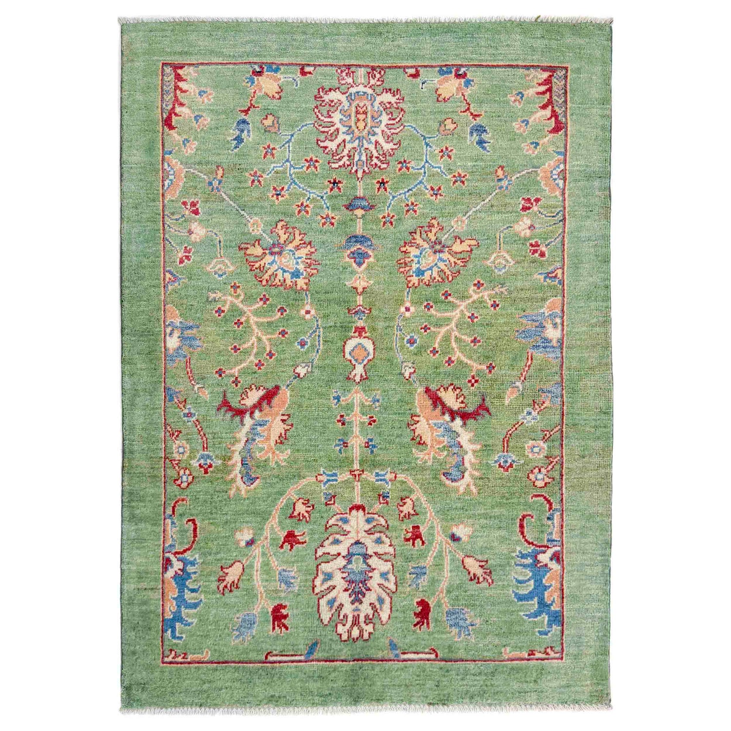 Modern Sultani Carpet 3' 4" x 4' 10" ft / 101 x 147  cm - No. R37523