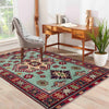 Hand knotted Kazak Carpet 3' 2" x 4' 9" ft / 97 x 145 cm - No. R37531