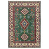 Handmade Kazak Area Rug 3' 3" x 5' 0" ft / 100 x 152 cm - No. R37532