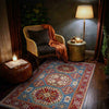Hand knotted Kazak Carpet 3' 1" x 4' 10" ft / 95 x 148 cm - No. R37534