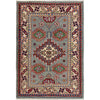 Hand knotted Kazak Carpet 2' 4" x 3' 10" ft / 70 x 117 cm - No. R37537