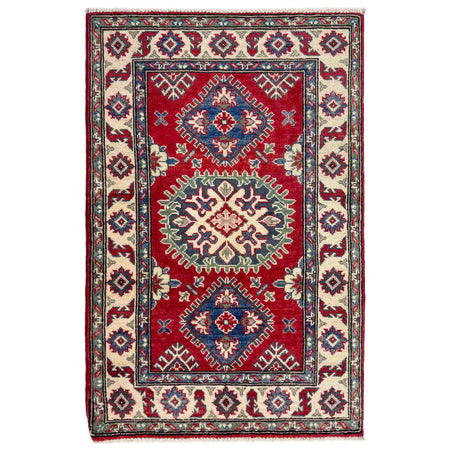 Oriental Kazak Rug 2' 7" x 4' 0" ft / 78 x 123 cm - No. R37543