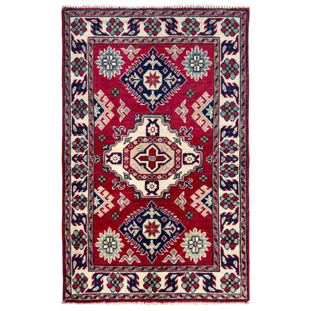Hand knotted Kazak Rugs 2' 7" x 3' 10" ft / 79 x 116 cm - No. R37547