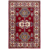 Handmade Kazak Area Rug 2' 8" x 4' 2" ft / 81 x 126 cm - No. R37548