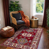Handmade Kazak Area Rug 2' 8" x 4' 2" ft / 81 x 126 cm - No. R37548