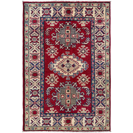Oriental Kazak Rug 2' 9" x 4' 2" ft / 83 x 127 cm - No. R37549
