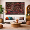 Handmade Picture Area Rug 2' 11" x 4' 6" ft / 88 x 136 cm - No. R37604