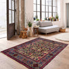 Baluch Small Size Rug 3' 7" x 4' 8" ft / 110 x 143 cm - No. R37606