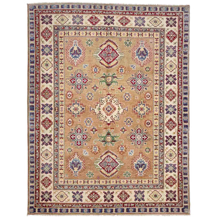 Hand knotted Kazak Rugs 5' 1" x 6' 7" ft / 156 x 201 cm - No. R37617