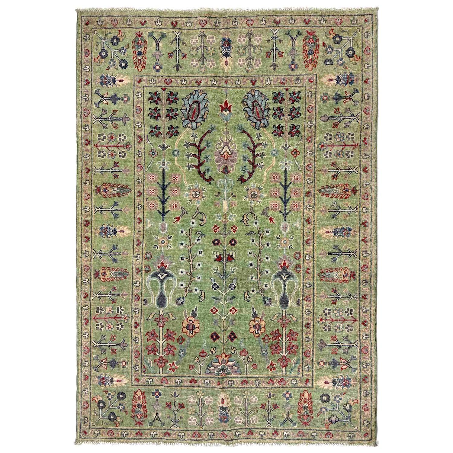 Tree Of Life Rug 4' 1" x 5' 9" ft / 124 x 175 cm - No. R37625