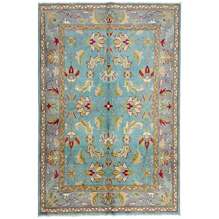 Modern Sultani Carpet 4' 11" x 6' 4" ft / 149 x 193 cm - No. R37626