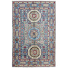 Gray Color Kazak Rug 3' 11" x 5' 11" ft / 120 x 180 cm - No. R37632